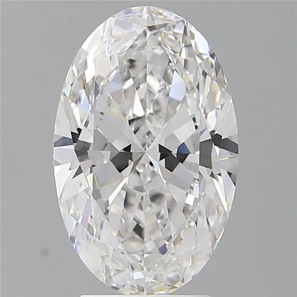 3.60ct Oval Lab Grown Diamond (Colour E, Clarity VVS2, IGI Certified)