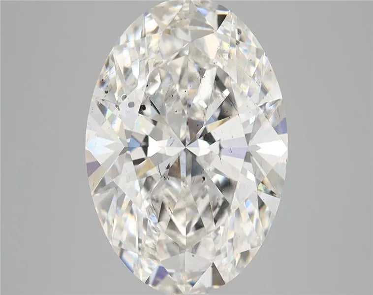 3.60ct Oval Lab Grown Diamond (Colour F, Clarity SI1, IGI Certified)