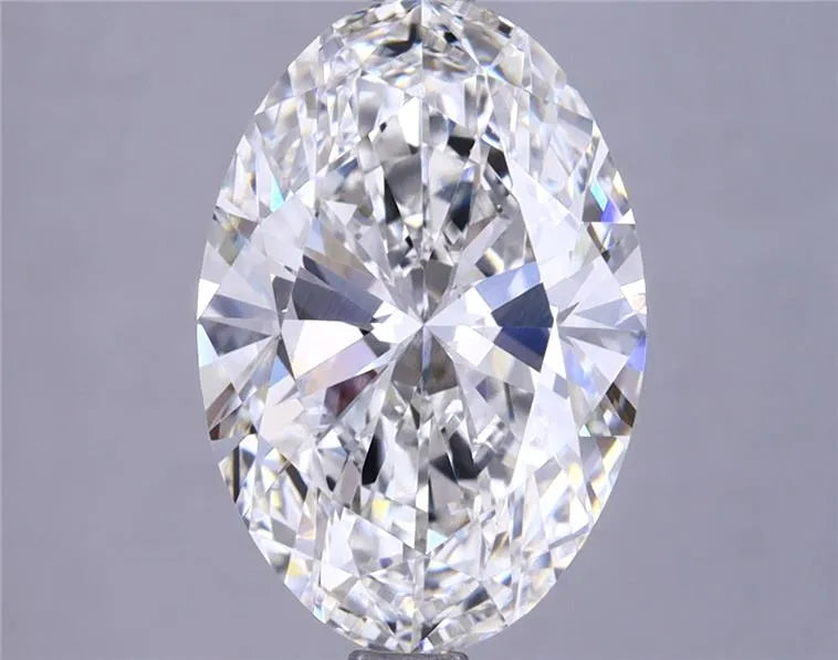 3.60ct Oval Lab Grown Diamond (Colour G, Clarity SI1, IGI Certified)