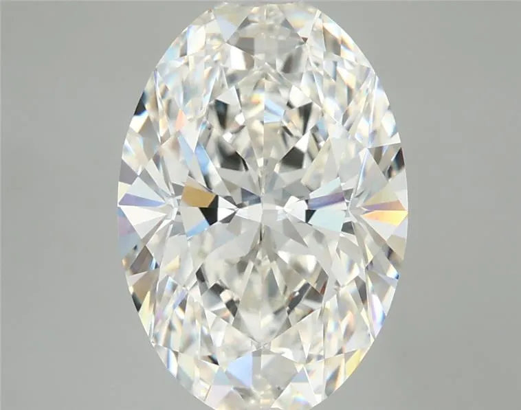 3.60ct Oval Lab Grown Diamond (Colour G, Clarity VVS1, IGI Certified)