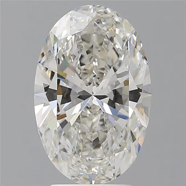 3.60ct Oval Lab Grown Diamond (Colour G, Clarity VVS2, IGI Certified)