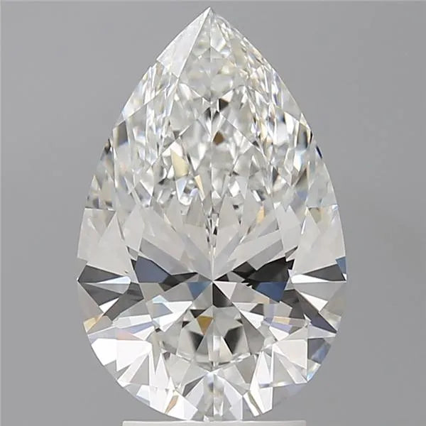 3.60ct Pear Lab Grown Diamond (Colour F, Clarity VVS2, IGI Certified)