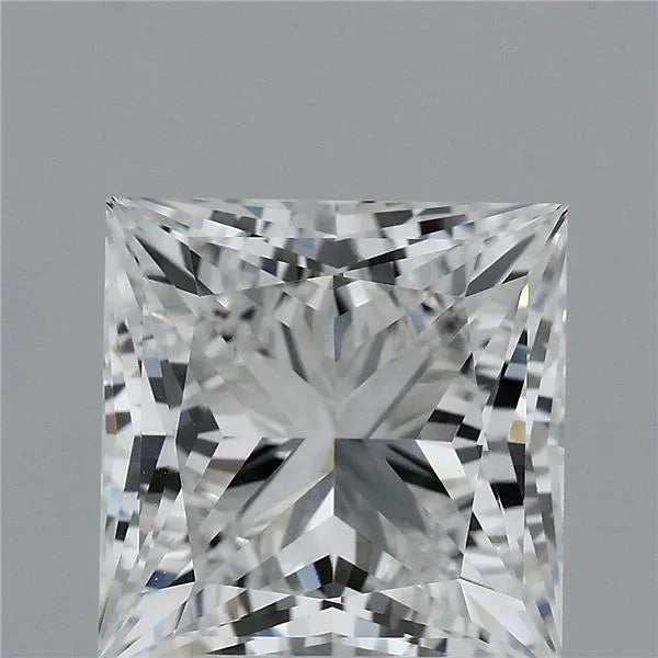 3.60ct Princess Lab Grown Diamond (Colour E, Clarity VVS2, IGI Certified)