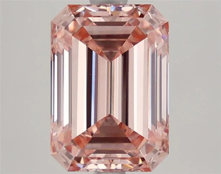 3.61ct Emerald Lab Grown Diamond (Colour Fancy Intense Pink, Clarity VVS2, IGI Certified)