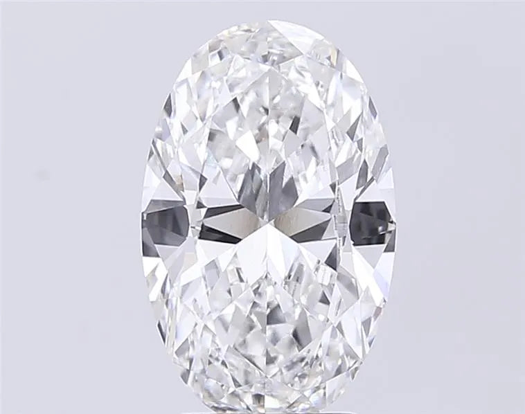 3.61ct Oval Lab Grown Diamond (Colour F, Clarity VVS2, IGI Certified)