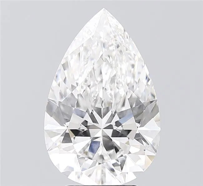 3.61ct Pear Lab Grown Diamond (Colour E, Clarity VVS2, IGI Certified)