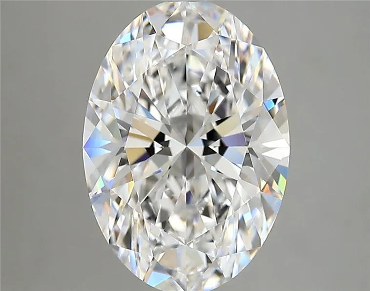 3.63ct Oval Lab Grown Diamond (Colour D, Clarity FL, IGI Certified)