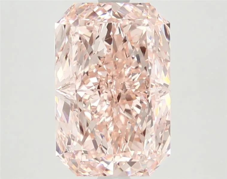 3.63ct Radiant Lab Grown Diamond (Colour Fancy Vivid Pink, Clarity VVS2, IGI Certified)