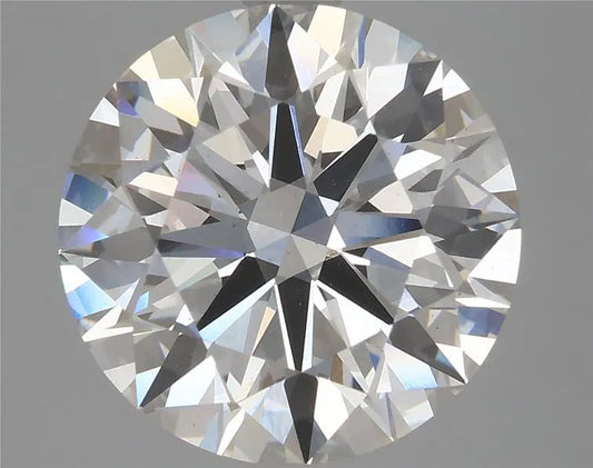 3.63ct Round Lab Grown Diamond (Colour F, Clarity VS2, Cut ID, IGI Certified)