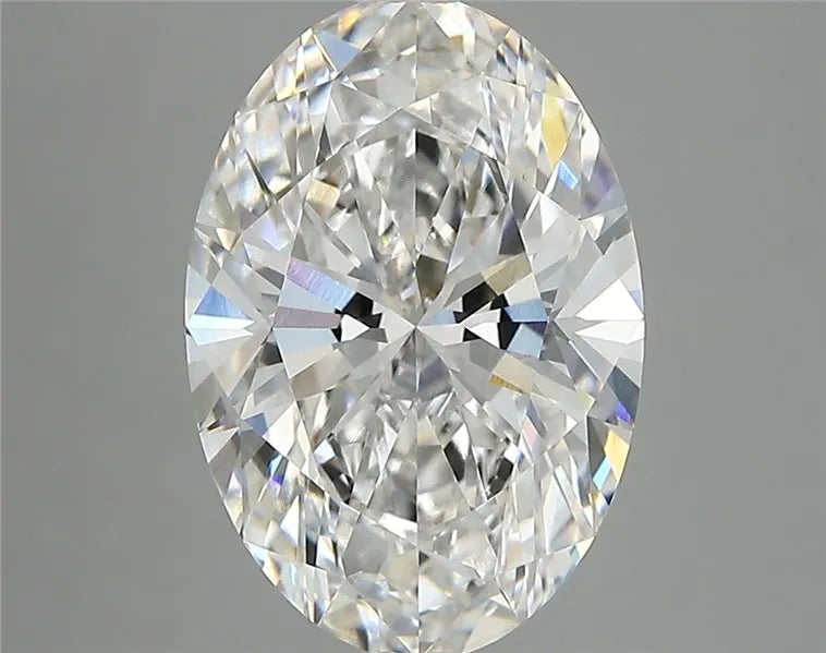 3.64ct Oval Lab Grown Diamond (Colour F, Clarity VVS1, IGI Certified)