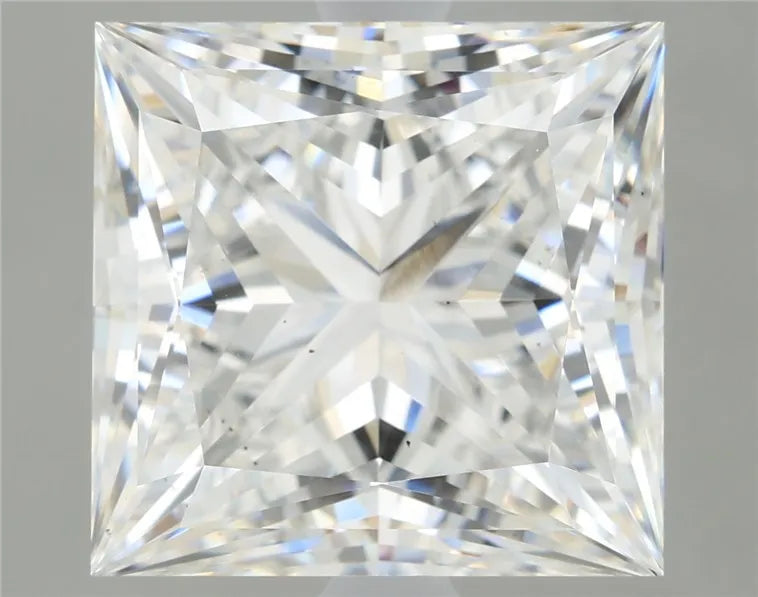 3.64ct Princess Lab Grown Diamond (Colour E, Clarity VS2, IGI Certified)