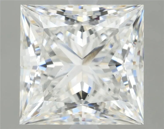 3.64ct Princess Lab Grown Diamond (Colour E, Clarity VS2, IGI Certified)