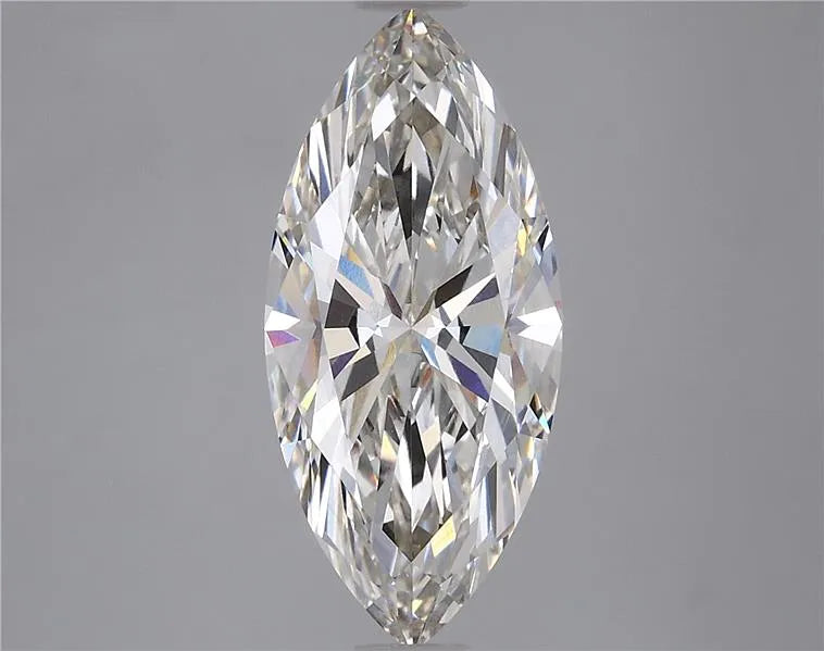 3.65ct Marquise Lab Grown Diamond (Colour H, Clarity VVS2, IGI Certified)