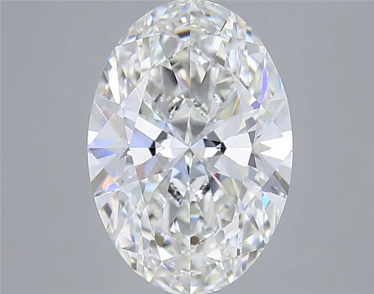 3.65ct Oval Lab Grown Diamond (Colour F, Clarity VVS2, IGI Certified)