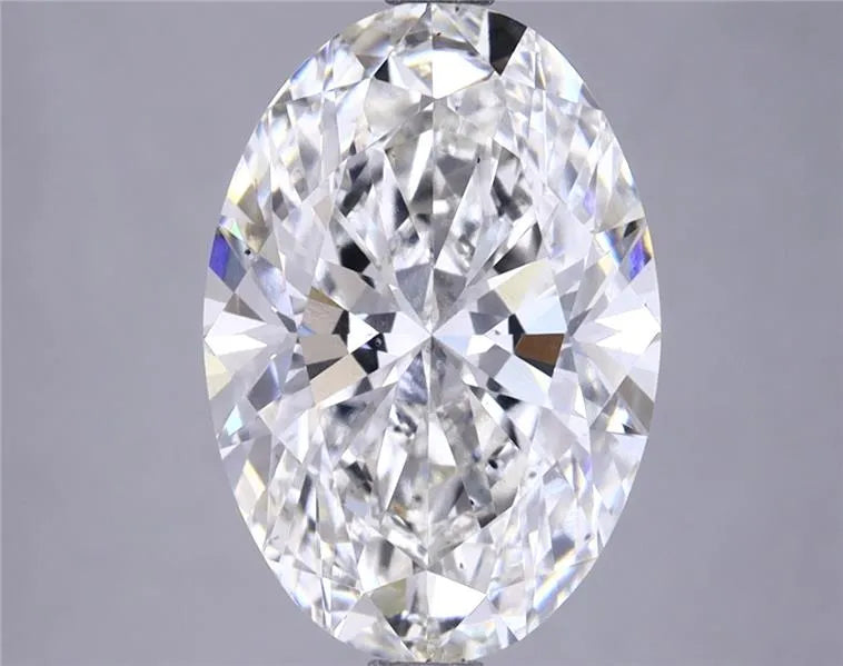 3.65ct Oval Lab Grown Diamond (Colour G, Clarity VS2, IGI Certified)