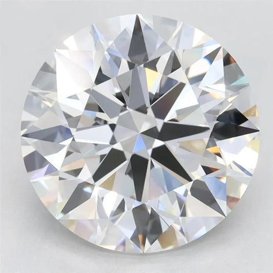 3.65ct Round Lab Grown Diamond (Colour D, Clarity VVS1, Cut EX, GIA Certified)