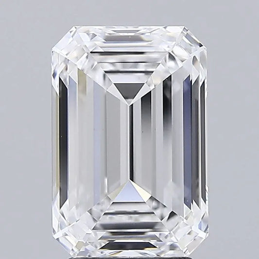 3.66ct Emerald Lab Grown Diamond (Colour E, Clarity VS1, GIA Certified)