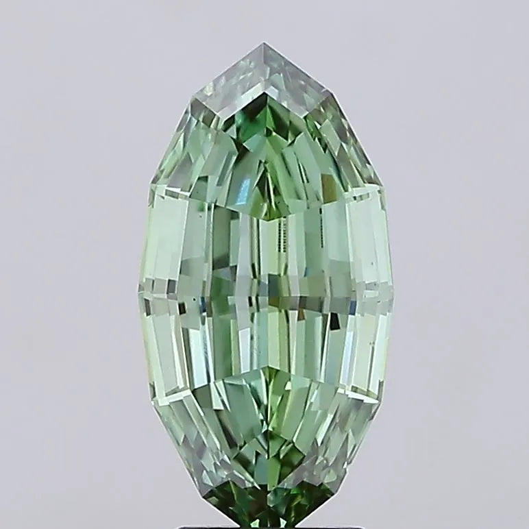 3.66ct Other Lab Grown Diamond (Colour Fancy Vivid Green, Clarity VS1, IGI Certified)