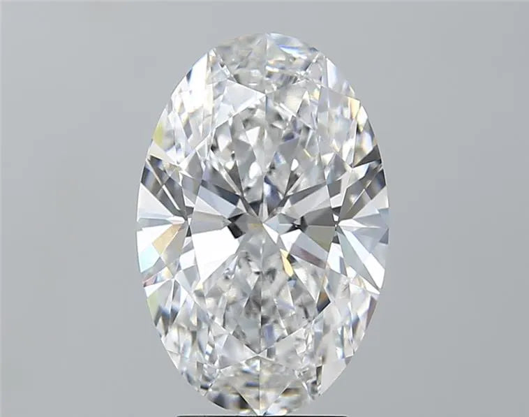 3.66ct Oval Lab Grown Diamond (Colour E, Clarity VVS2, IGI Certified)