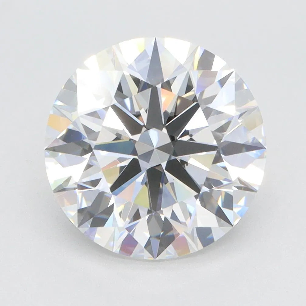 3.66ct Round Lab Grown Diamond (Colour F, Clarity IF, Cut ID, IGI Certified)
