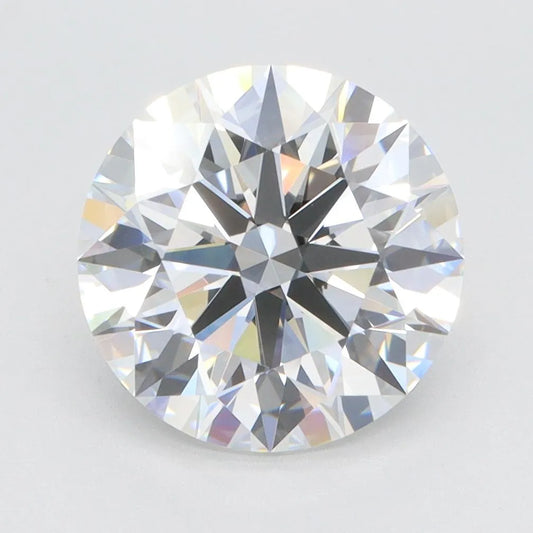 3.66ct Round Lab Grown Diamond (Colour F, Clarity IF, Cut ID, IGI Certified)
