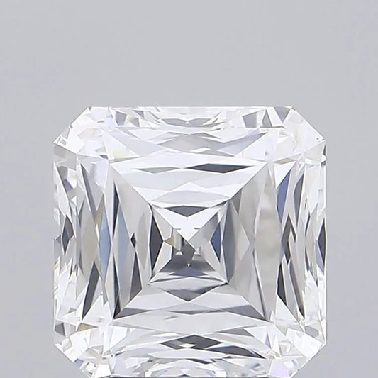 3.66ct Square radiant Lab Grown Diamond (Colour D, Clarity VVS1, IGI Certified)
