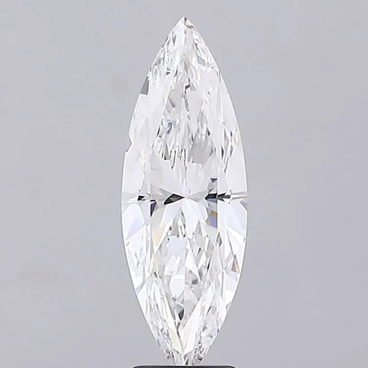 3.67ct Marquise Lab Grown Diamond (Colour F, Clarity VVS1, IGI Certified)