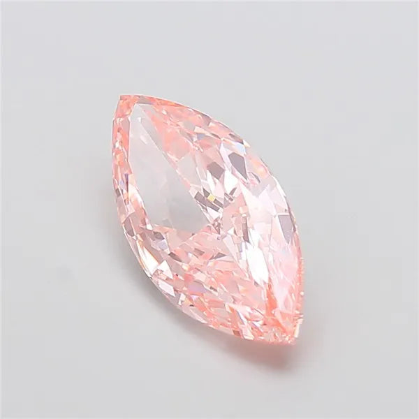 3.67ct Marquise Lab Grown Diamond (Colour Fancy Intense Pink, Clarity VVS2, IGI Certified)