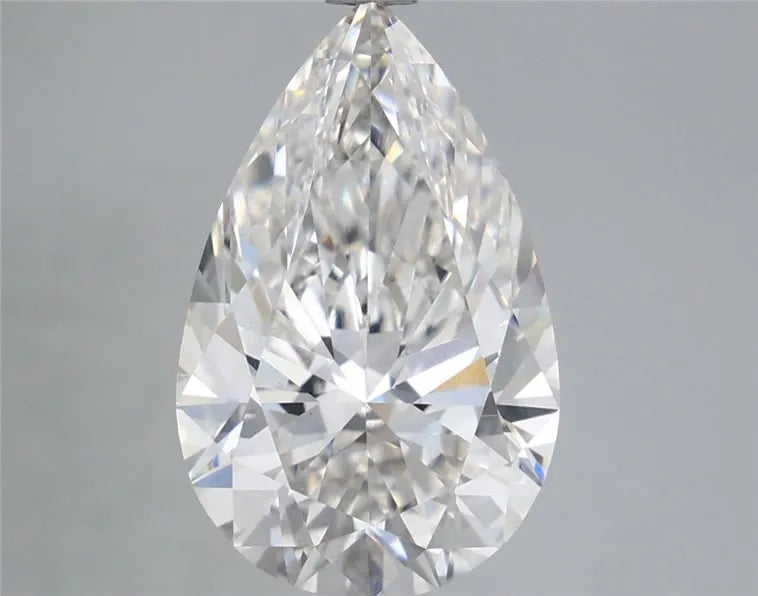3.67ct Pear Lab Grown Diamond (Colour F, Clarity VS1, IGI Certified)