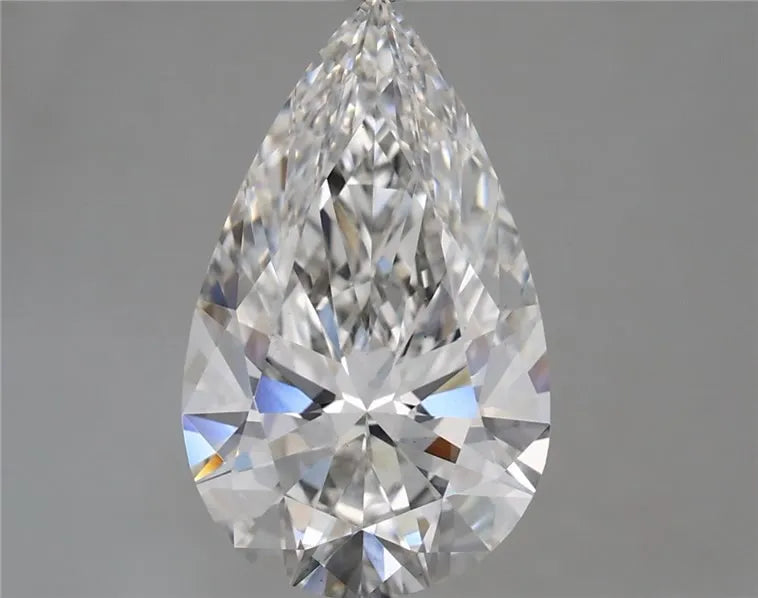 3.67ct Pear Lab Grown Diamond (Colour G, Clarity VS1, IGI Certified)