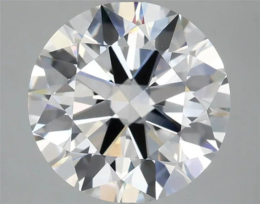 3.67ct Round Lab Grown Diamond (Colour F, Clarity VVS2, Cut ID, IGI Certified)