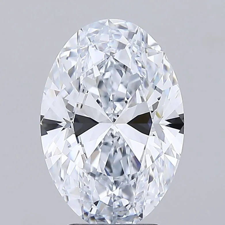3.68ct Oval Lab Grown Diamond (Colour F, Clarity VVS1, IGI Certified)