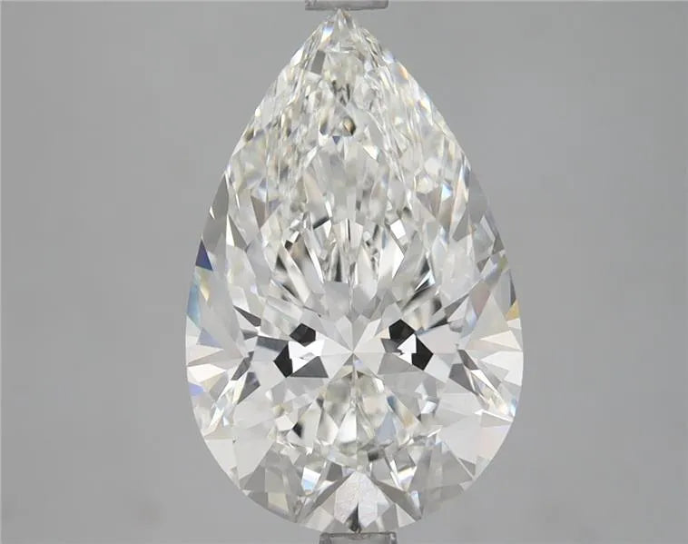 3.68ct Pear Lab Grown Diamond (Colour G, Clarity VVS2, IGI Certified)