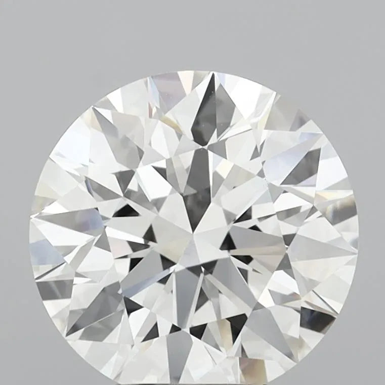 3.68ct Round Lab Grown Diamond (Colour E, Clarity VVS2, Cut EX, IGI Certified)