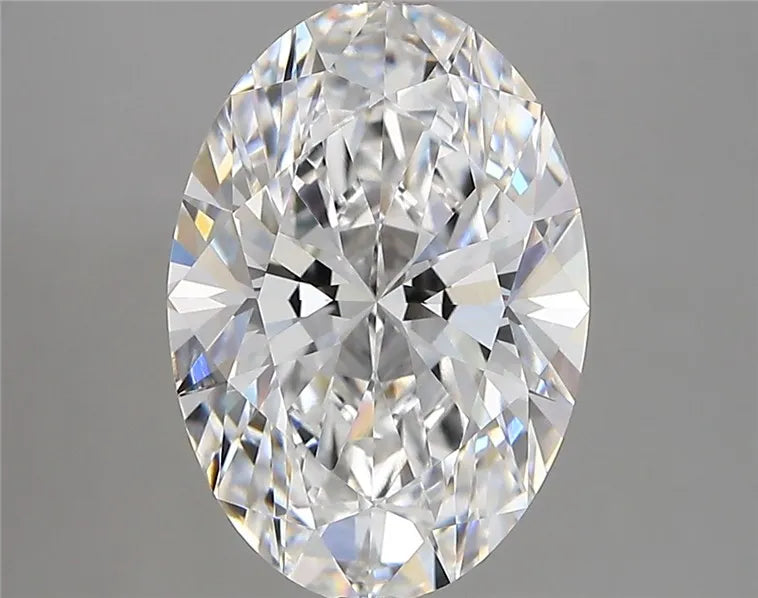 3.69ct Oval Lab Grown Diamond (Colour D, Clarity VVS2, IGI Certified)