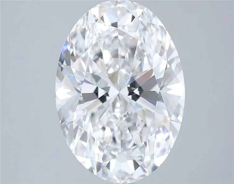 3.70ct Oval Lab Grown Diamond (Colour D, Clarity VS1, IGI Certified)