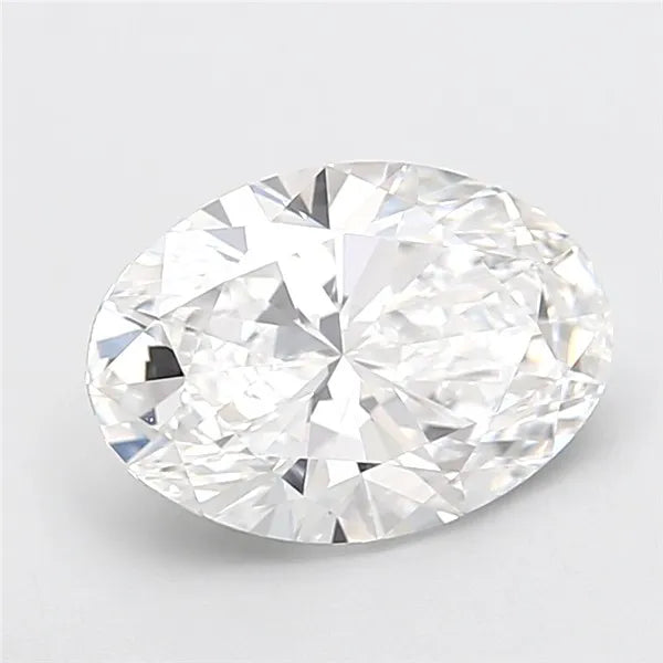 3.70ct Oval Lab Grown Diamond (Colour D, Clarity VVS1, IGI Certified)