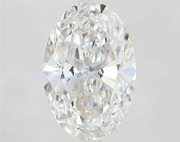 3.70ct Oval Lab Grown Diamond (Colour G, Clarity VVS2, IGI Certified)