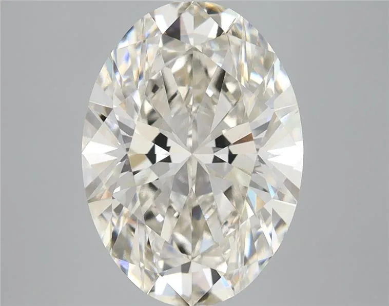 3.70ct Oval Lab Grown Diamond (Colour H, Clarity VVS2, IGI Certified)