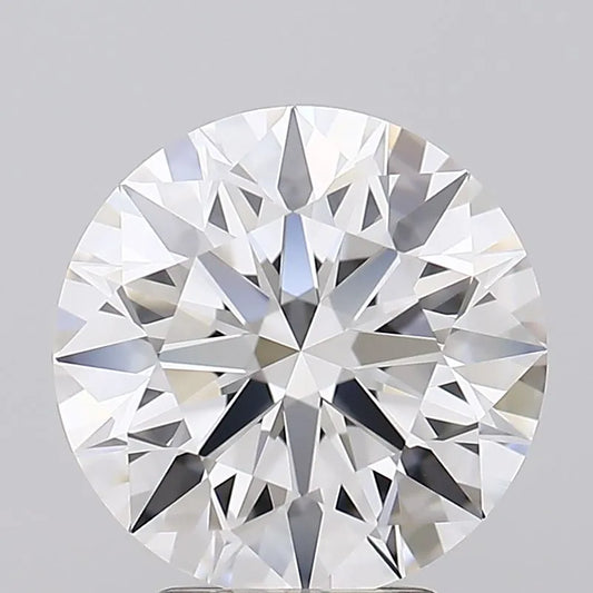 3.70ct Round Lab Grown Diamond (Colour E, Clarity IF, Cut ID, IGI Certified)
