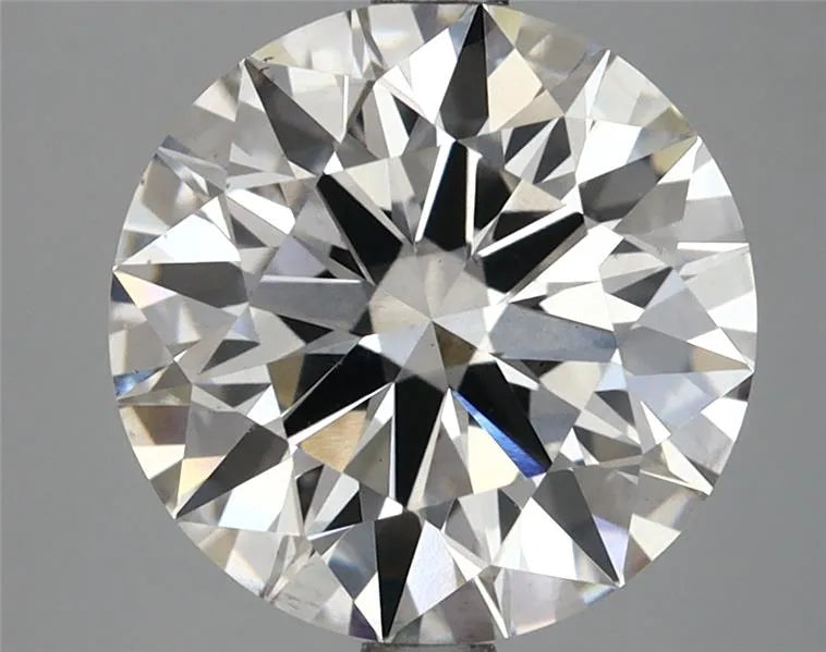3.70ct Round Lab Grown Diamond (Colour G, Clarity VS2, Cut ID, IGI Certified)