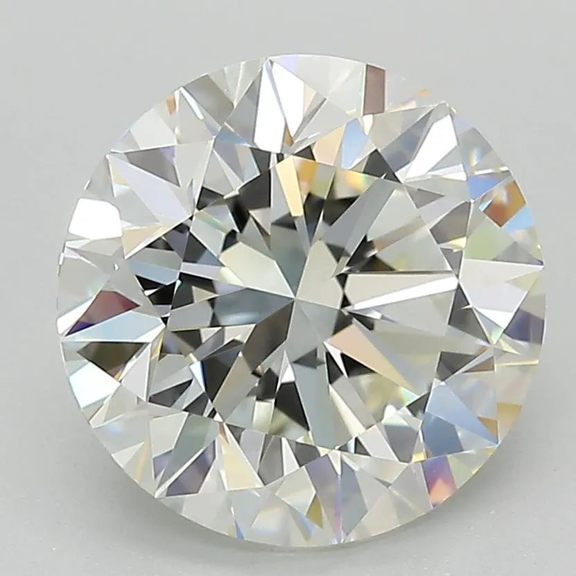 3.70ct Round Lab Grown Diamond (Colour I, Clarity VVS2, Cut EX, IGI Certified)