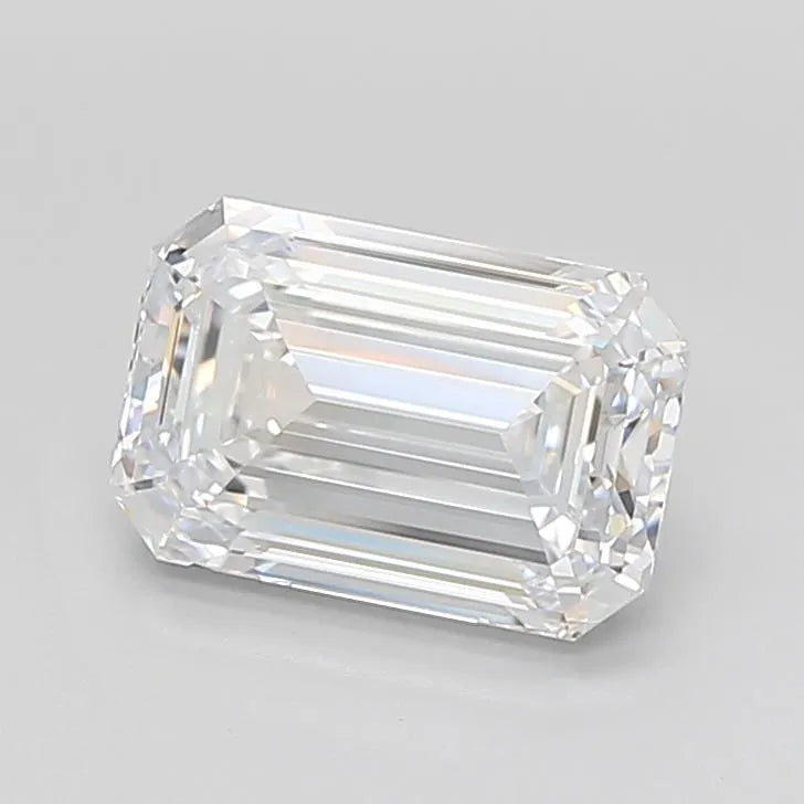 3.71ct Emerald Lab Grown Diamond (Colour D, Clarity IF, IGI Certified)