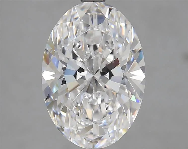 3.71ct Oval Lab Grown Diamond (Colour D, Clarity FL, Cut EX, IGI Certified)