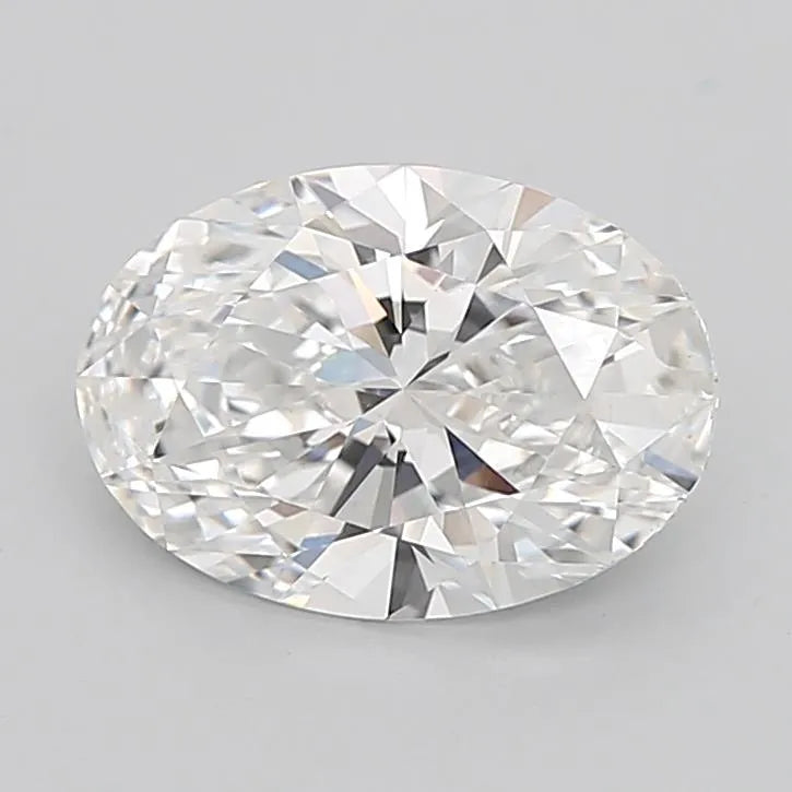 3.71ct Oval Lab Grown Diamond (Colour E, Clarity VVS2, IGI Certified)