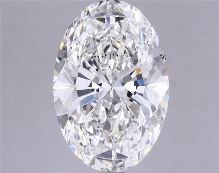 3.71ct Oval Lab Grown Diamond (Colour F, Clarity SI1, IGI Certified)