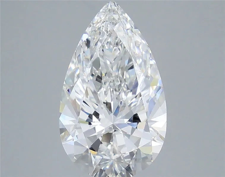 3.71ct Pear Lab Grown Diamond (Colour E, Clarity VVS2, IGI Certified)