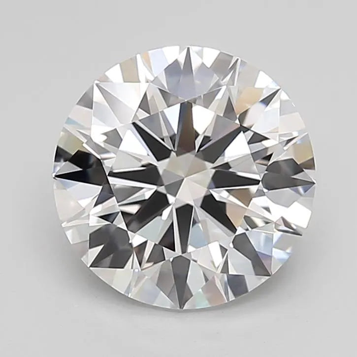3.71ct Round Lab Grown Diamond (Colour D, Clarity IF, Cut ID, IGI Certified)