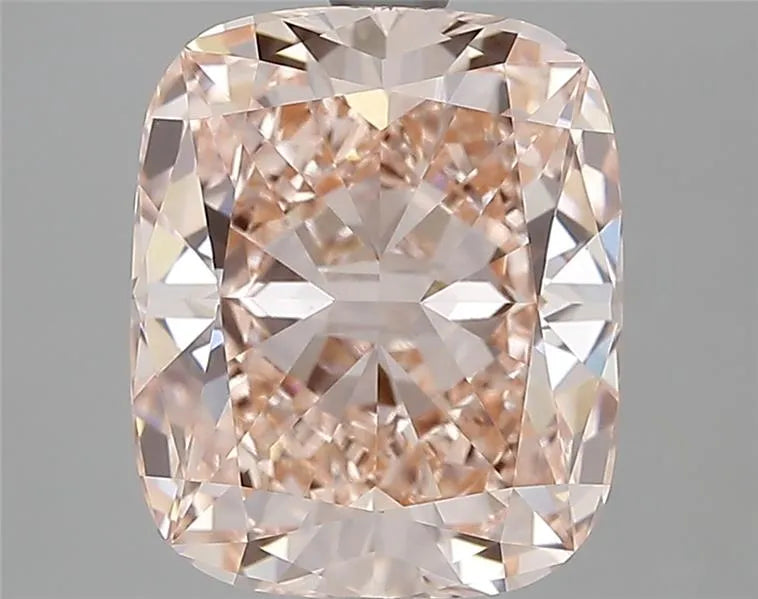 3.72ct Cushion modified Lab Grown Diamond (Colour Fancy Intense Pink, Clarity VVS2, IGI Certified)