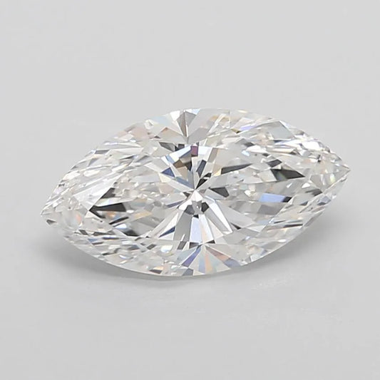 3.72ct Marquise Lab Grown Diamond (Colour E, Clarity IF, IGI Certified)